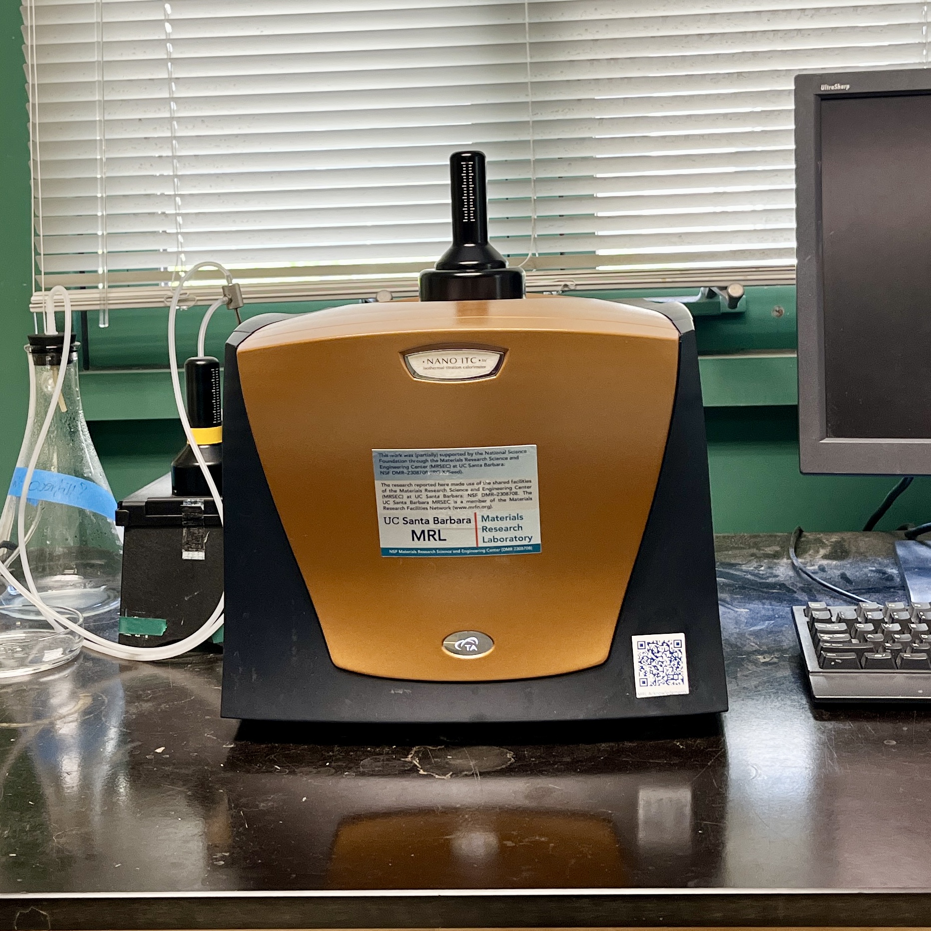 TA instruments Nano ITC on counter